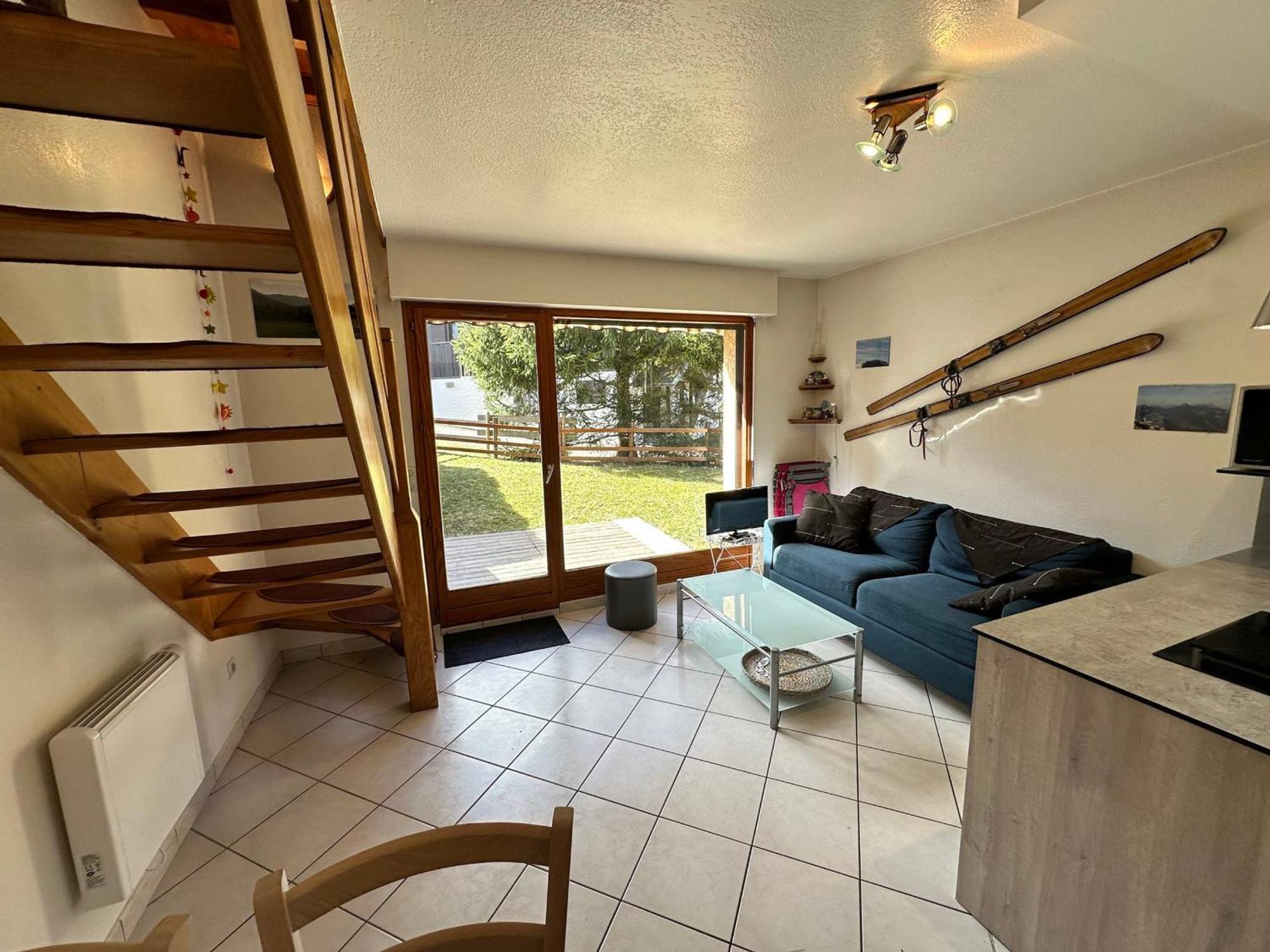 Charmant Duplex De 45M², 2 Chambres, Jardin, Garage, Villard-De-Lans - Fr-1-515-51 Zewnętrze zdjęcie